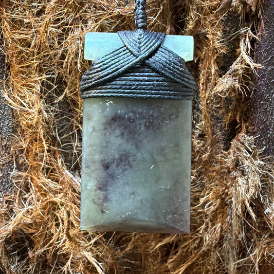 Toki / Adze Pounamu Pendant - NZ Greenstone | Hapopo Totoweka