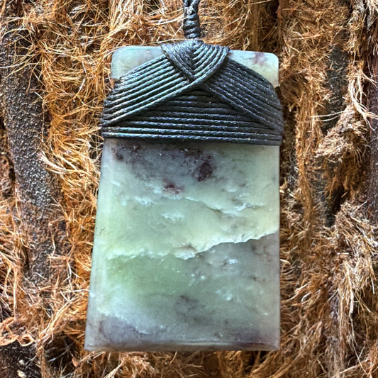 Toki / Adze Pounamu Pendant - NZ Greenstone | Hapopo Totoweka