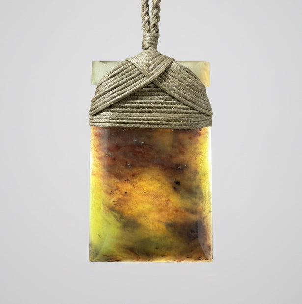 Toki / Adze Pounamu Pendant - NZ Greenstone | Hapopo Totoweka