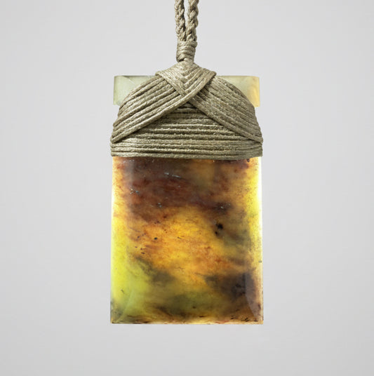 Toki / Adze Pounamu Pendant - NZ Greenstone | Hapopo Totoweka