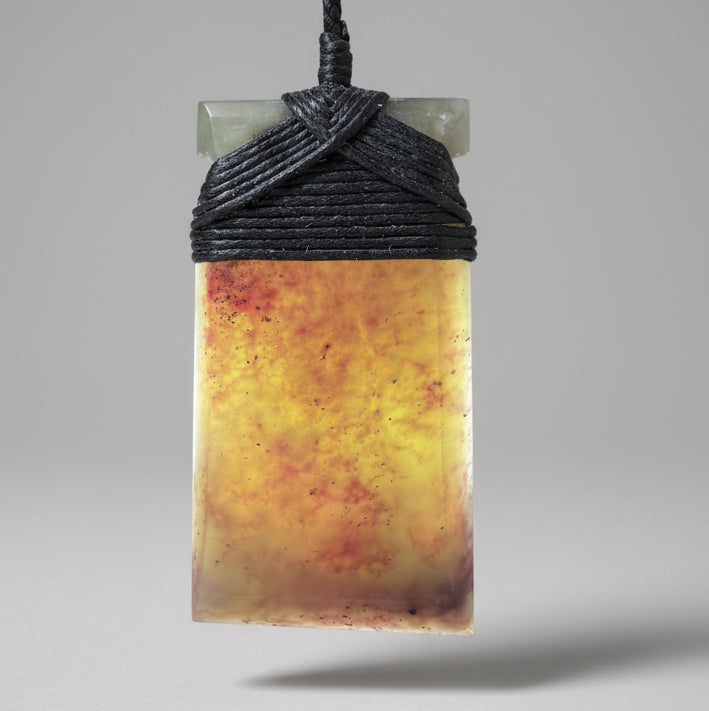 Toki / Adze Pounamu Pendant - NZ Greenstone | Hapopo Totoweka