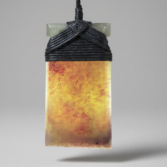 Toki / Adze Pounamu Pendant - NZ Greenstone | Hapopo Totoweka