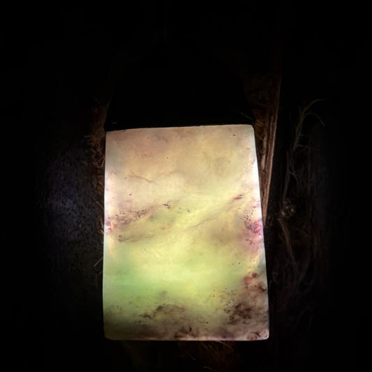 Toki / Adze Pounamu Pendant - NZ Greenstone | Hapopo Īnanga Totoweka