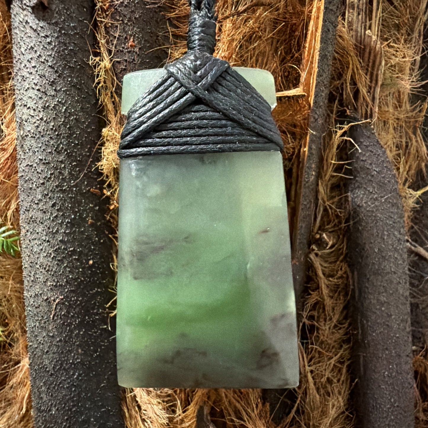 Toki / Adze Pounamu Pendant - NZ Greenstone | Hapopo Īnanga Totoweka