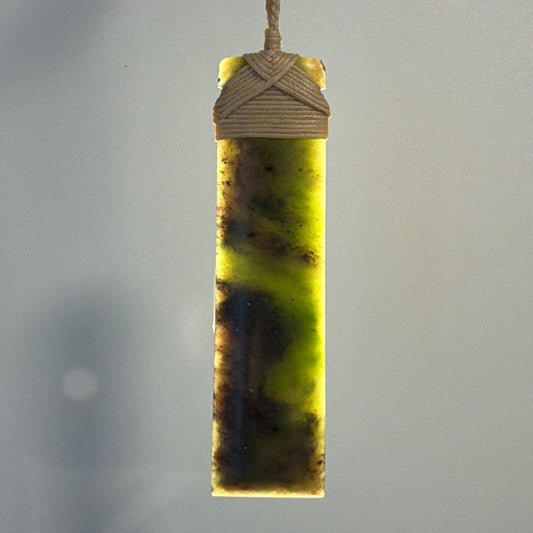 Toki / Adze Pounamu Pendant - NZ Greenstone | Hapopo Totoweka
