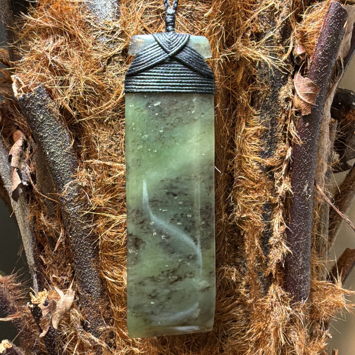 Toki / Adze Pounamu Pendant - NZ Greenstone | Hapopo Totoweka