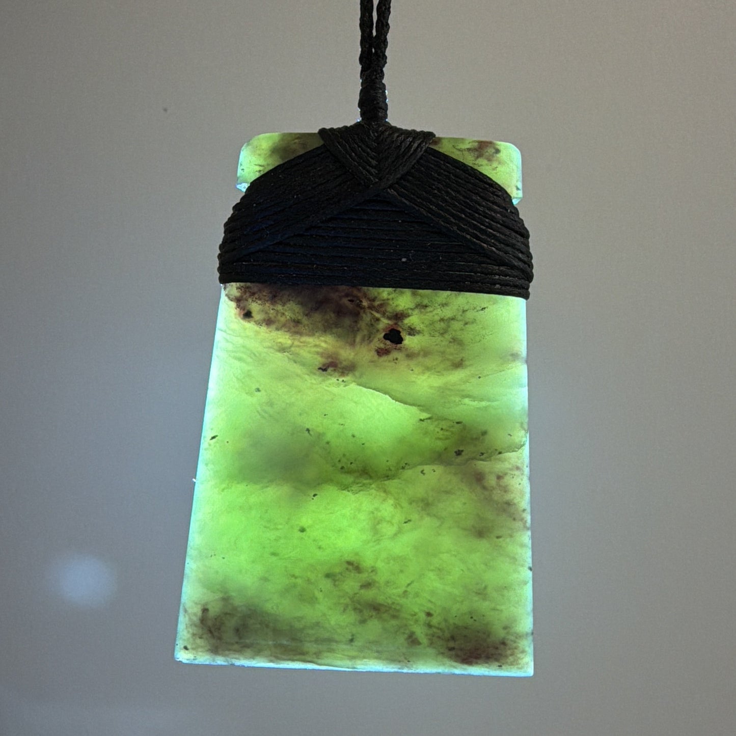 Toki / Adze Pounamu Pendant - NZ Greenstone | Hapopo Totoweka