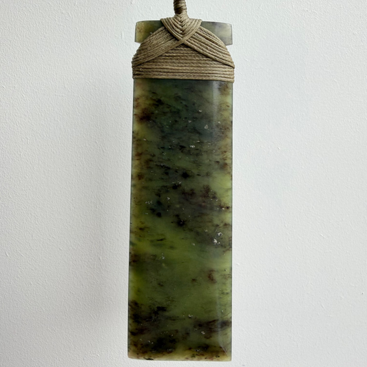 Toki / Adze Pounamu Pendant - NZ Greenstone | Hapopo Totoweka