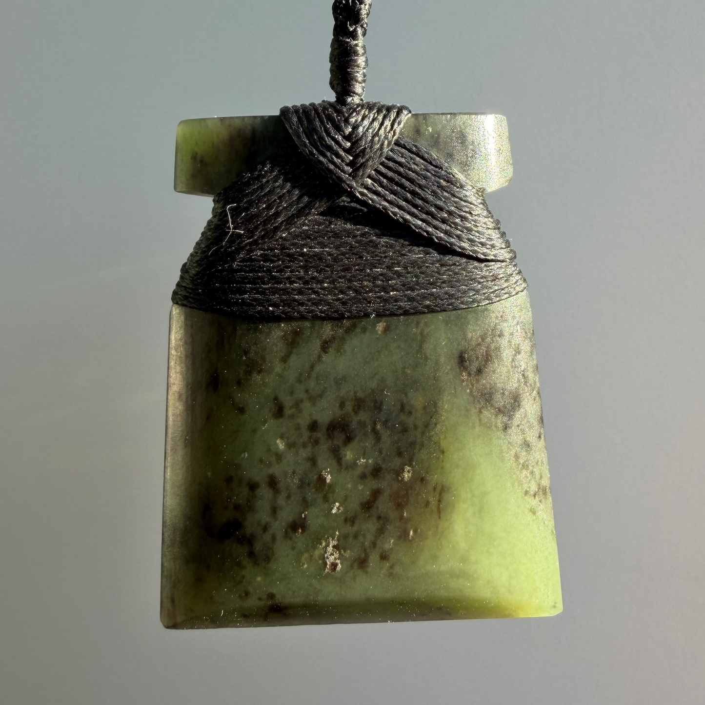 Toki / Adze Pounamu Pendant - NZ Greenstone | Hapopo Totoweka