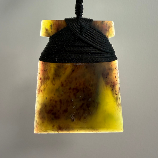 Toki / Adze Pounamu Pendant - NZ Greenstone | Hapopo Totoweka