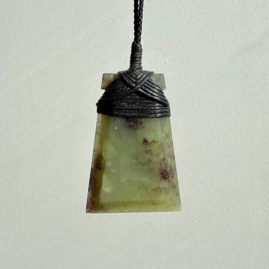 Toki / Adze Pounamu Pendant - NZ Greenstone | Hapopo Totoweka