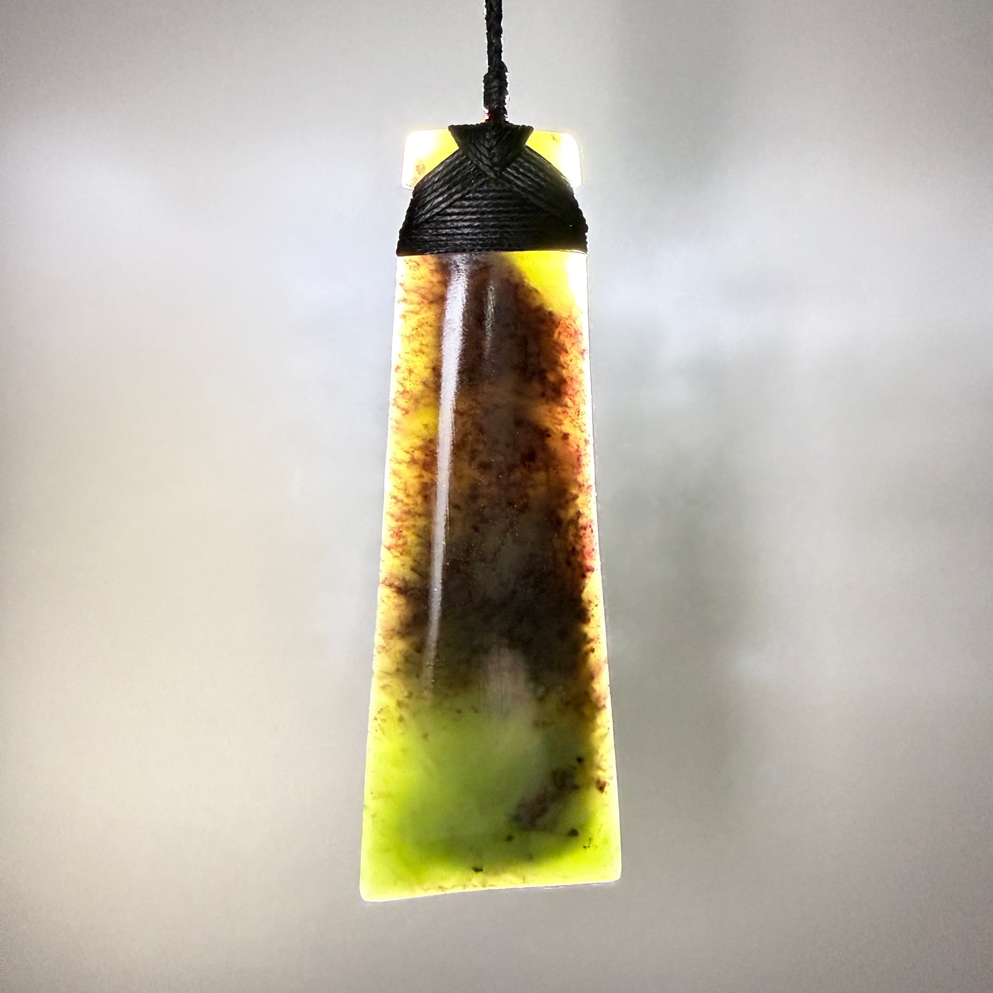 Toki / Adze Pounamu Pendant - NZ Greenstone | Hapopo Totoweka